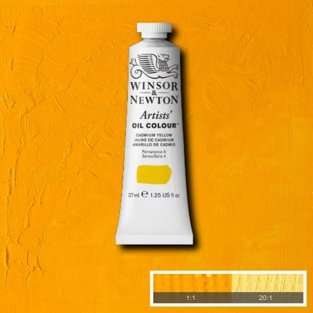 W&N - Artists Oil 37ml - 108 Cadmium Yellow