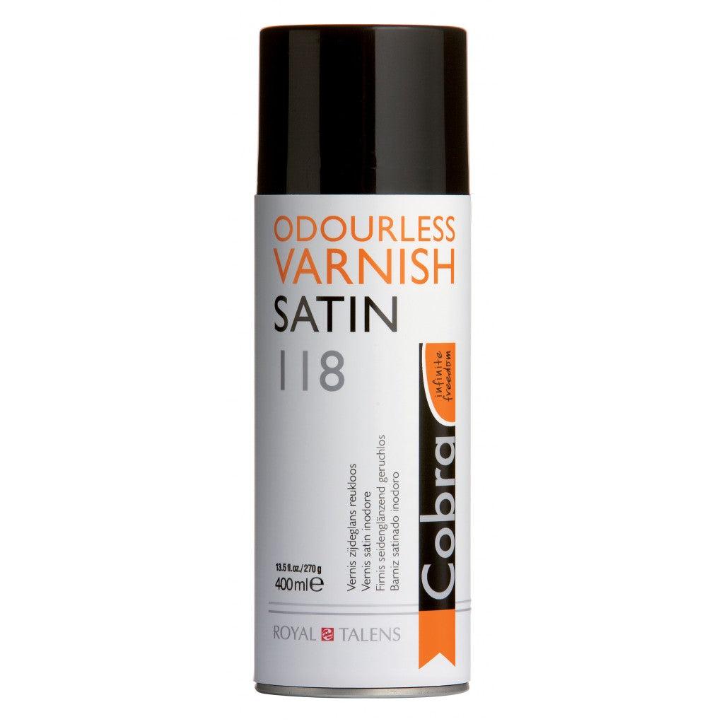 Cobra Ferniss Satin 400ml Spray 118 - HobbyHimmelen