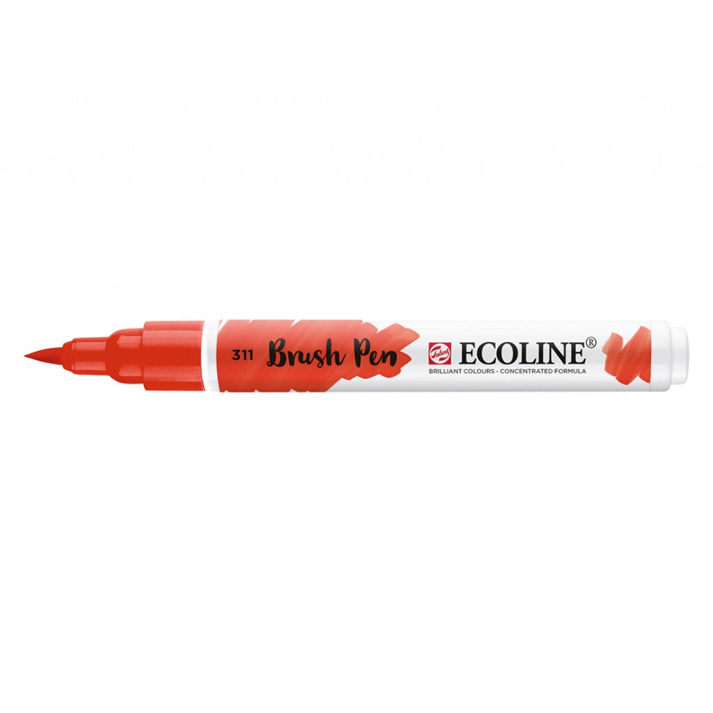 Talens Ecoline Brush Pen - 311 Vermilion