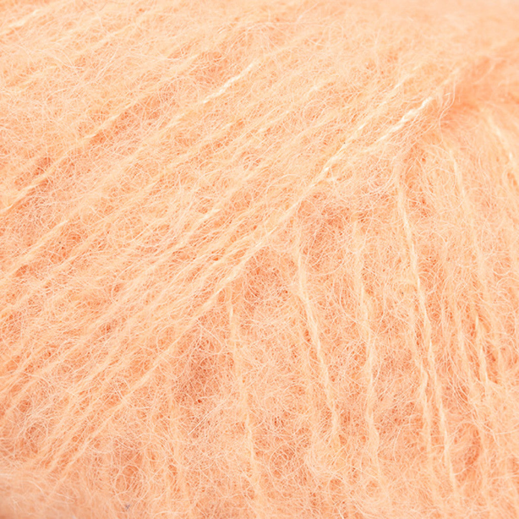Brushed Alpaca Silk Uni - 37 Søt Aprikos