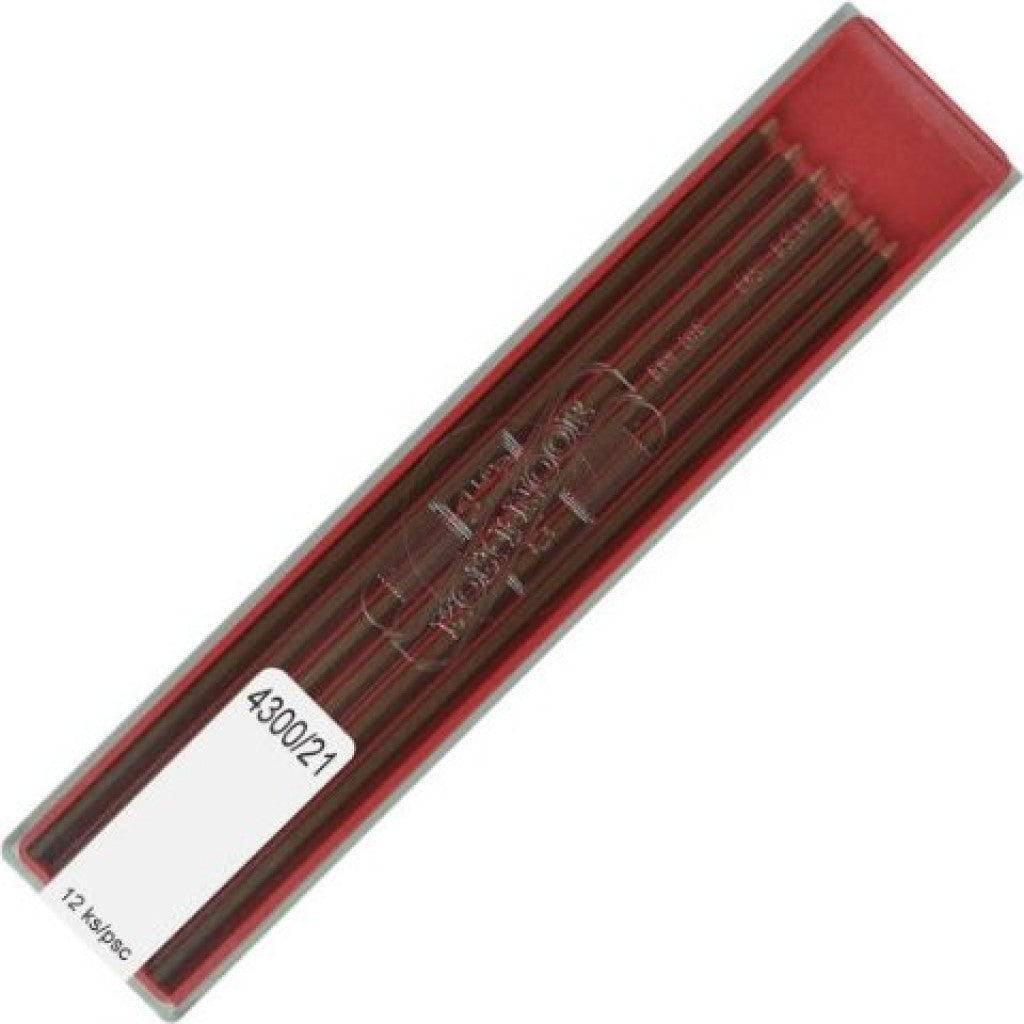Koh-i-Noor farget mine 2 mm 12stk brun