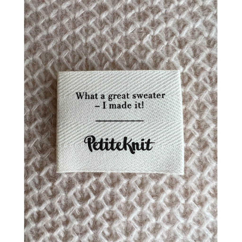 Symerke PetiteKnit - What a great sweater - I made it! (L)