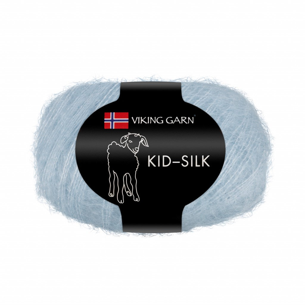 Kid Silk - 320 Lys blå