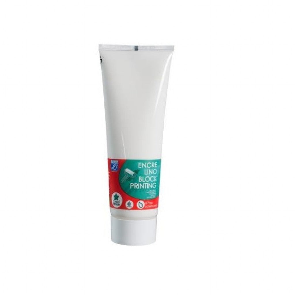 L&B - Block Printing 250ml - White
