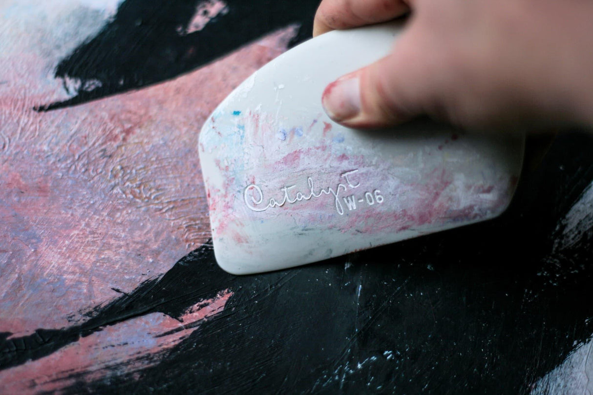 Catalyst Silicone Wedge Tool-White W-06 - HobbyHimmelen