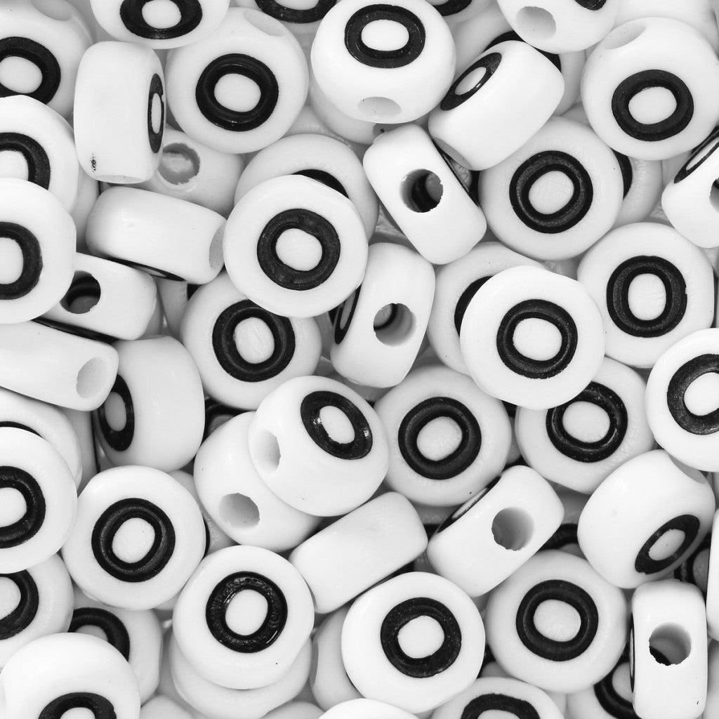 Bokstavperler 50stk. O - HobbyHimmelen