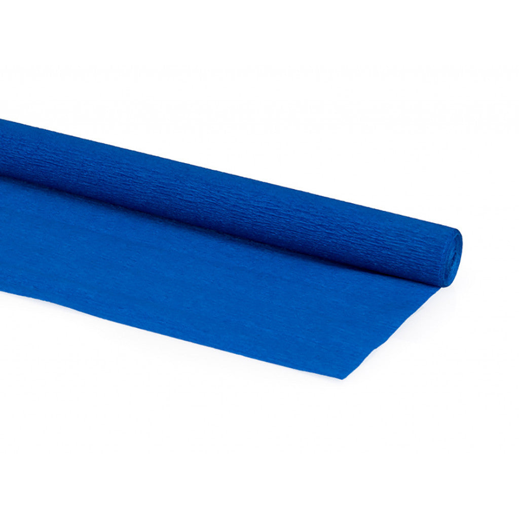 Clairefontaine Kreppapir 75% 50x250cm 75g - 13 Royal blue