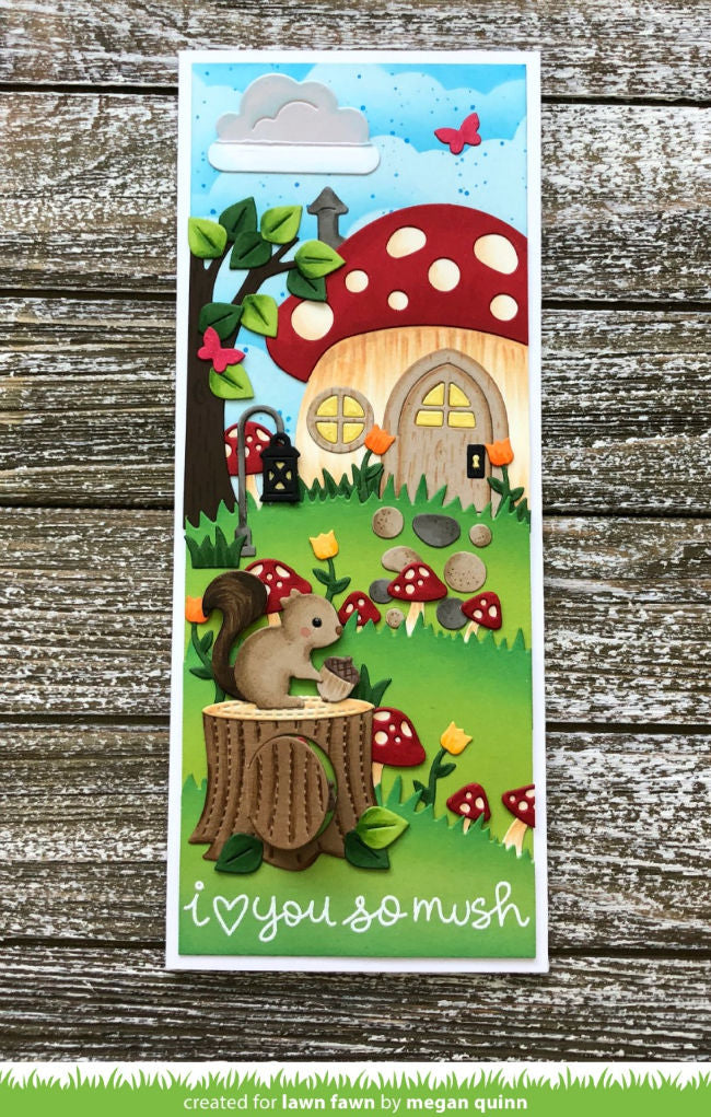 Lawn Cuts Die - Meadow Backdrop: Landscape