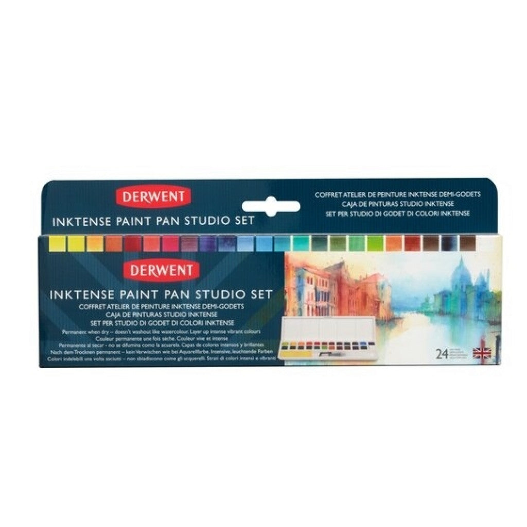 Derwent HP sett - Inktense, 24 Farger
