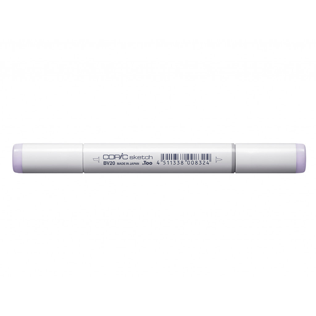 Copic Marker Sketch - BV20 Dull Lavender