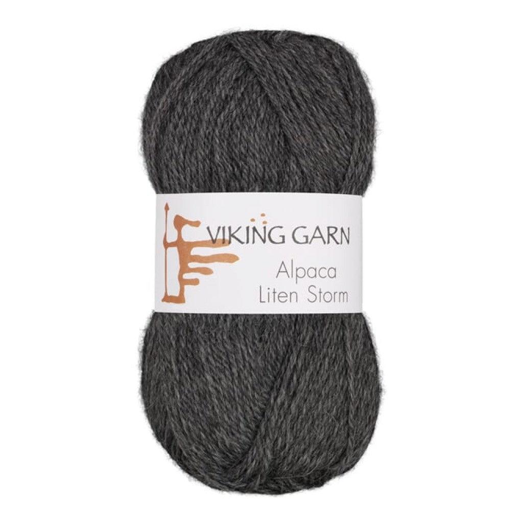 Alpaca Liten Storm - 715 Grå - HobbyHimmelen