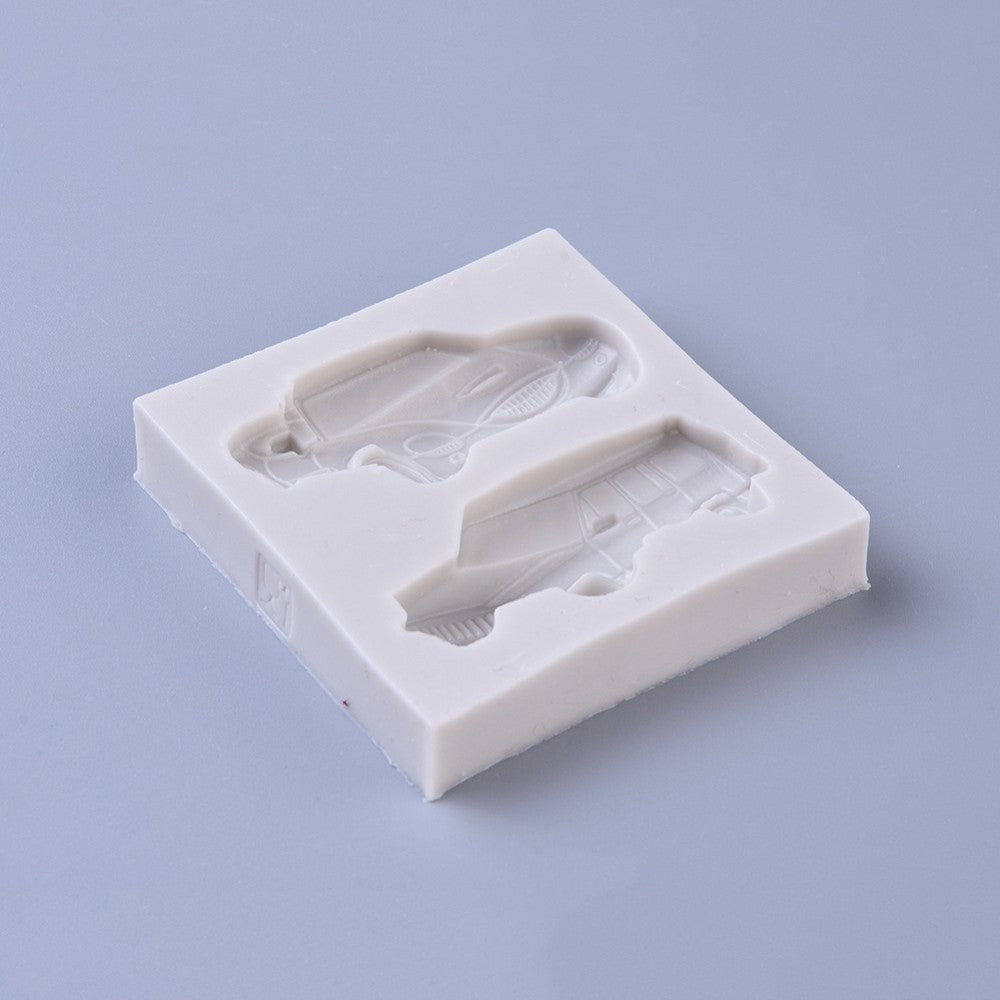 Silikonform 69x67x12mm - Biler