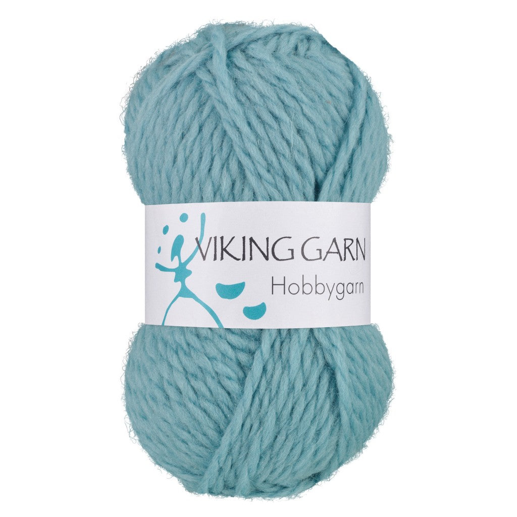 Viking Hobbygarn - 929 Lys petrol
