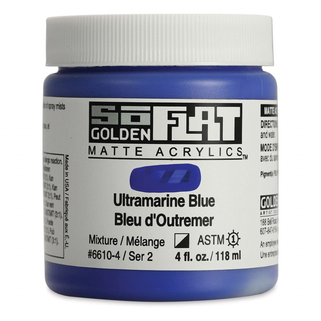 Golden - SoFlat 118ml - 26610-4 Ultramarine Blue