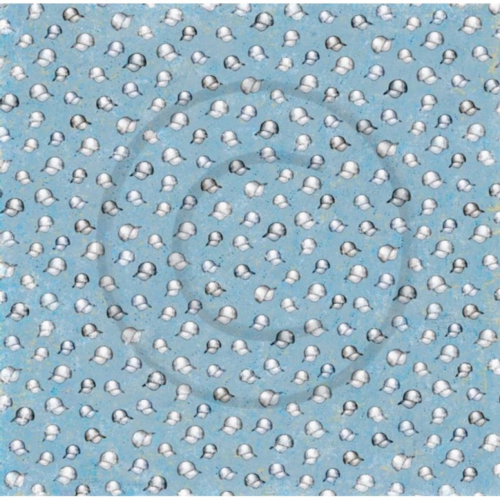 Papirdesign - Mønsterpapir Caps 12"x12"