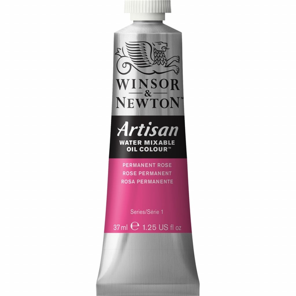 W&N - Artisan Water Mixable Oil 37ml - 502 Permanent Rose