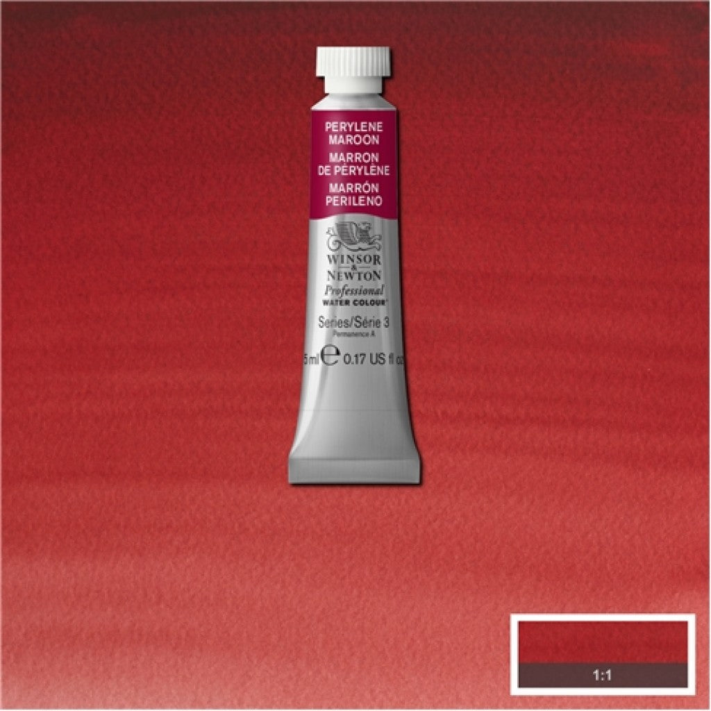 W&N - Artists Water Colour 5ml - 507 Perylene Maroon