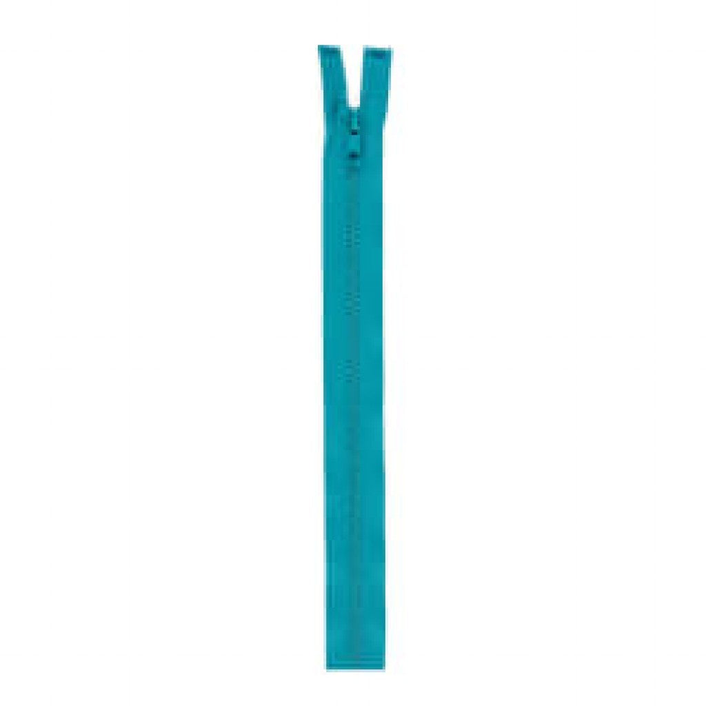 Glidelås i nylon (lukket) - 23cm Rocket Blue
