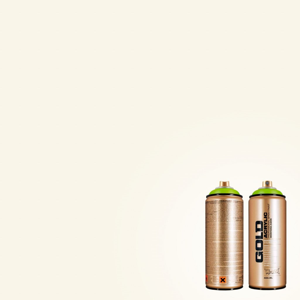 Montana - Gold 400ml - S9110 Shock Cream White