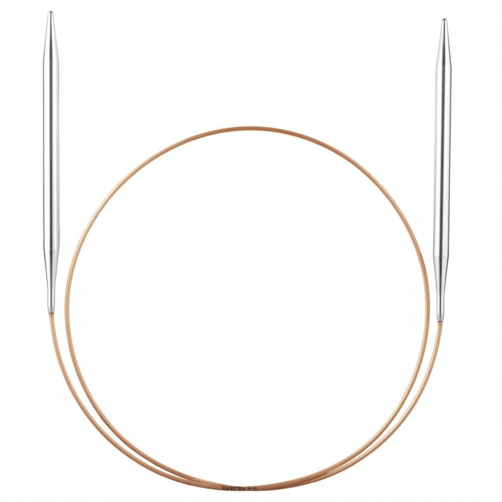 Addi Rundpinne Metall, 40cm - 2,5mm - HobbyHimmelen