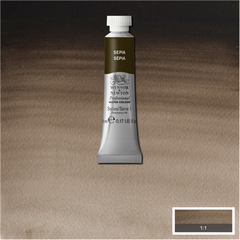 W&N - Artists Water Colour 5ml - 609 Sepia