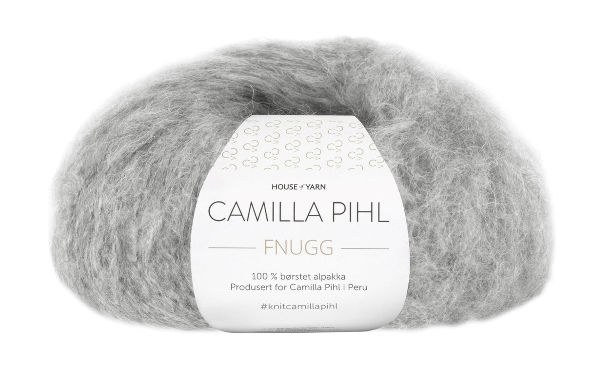 Camilla Pihl Fnugg - 932 Grå Melert - HobbyHimmelen
