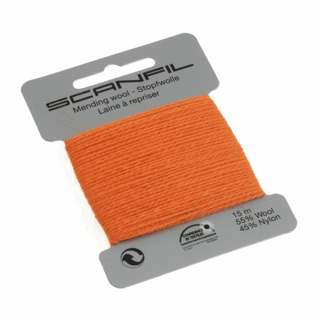 Stoppegarn i ull - 76090 - Orange
