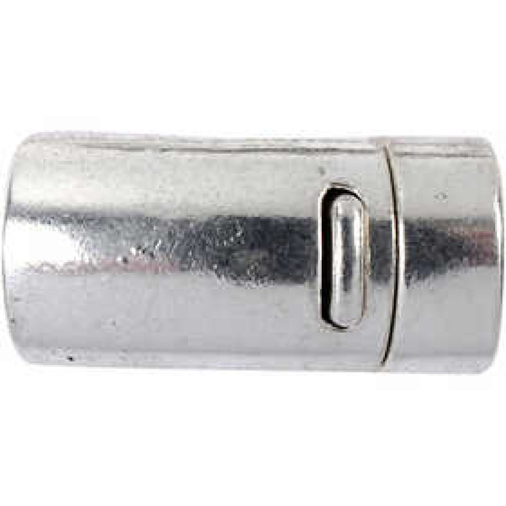 Magnetlås, Ø26mm - antikk sølv