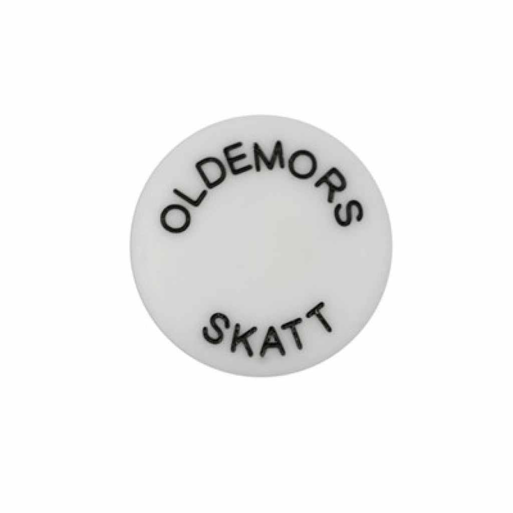 Knapp 15mm Grå - Oldemors Skatt
