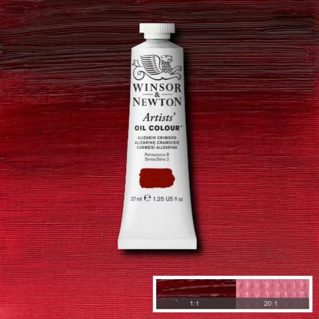 W&N - Artists Oil 37ml - 004 Alizarin Crimson