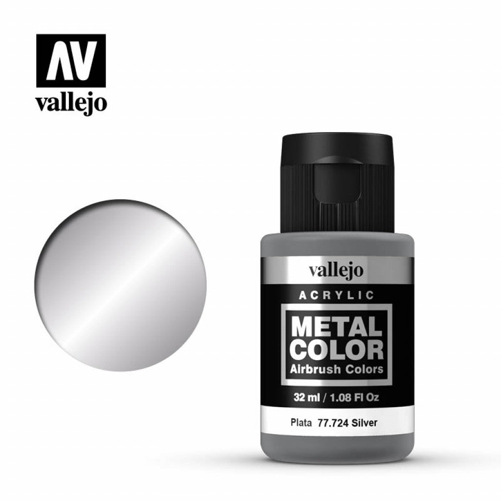 Vallejo Metal Color 77.724 - Silver 32ml