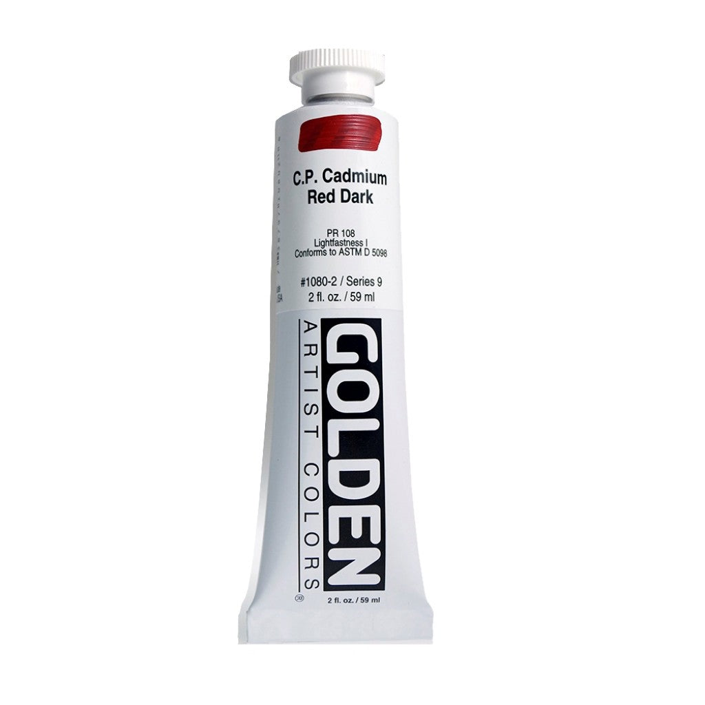 Golden - Heavy Body 59ml - 1080-2 C.P. Cadmium Red Dark