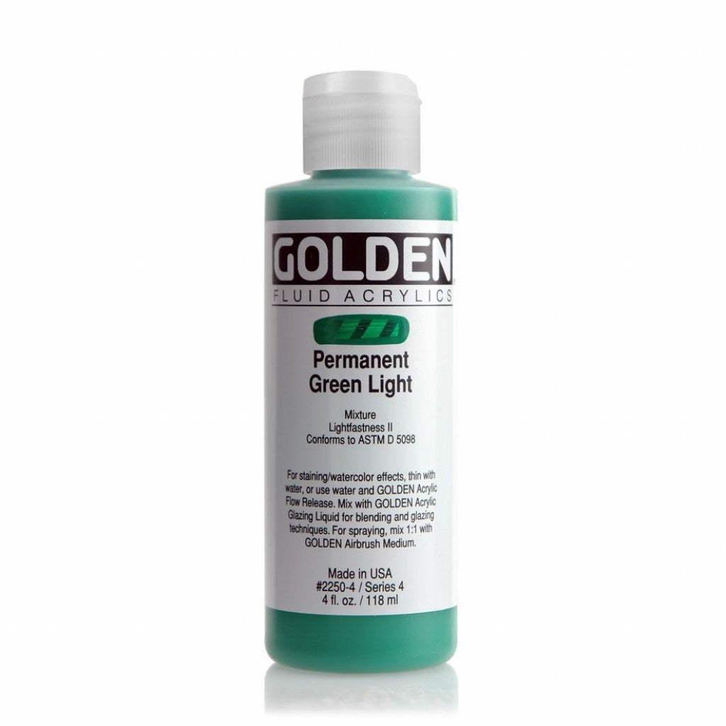 Golden - Fluid 118ml - 2250-4 Permanent Green Light