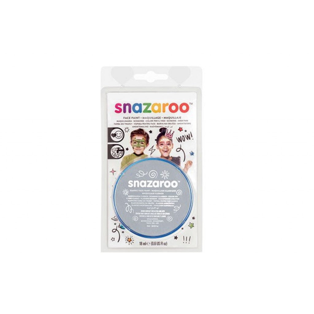 Snazaroo Ansiktsmaling, 18ml - Light Grey
