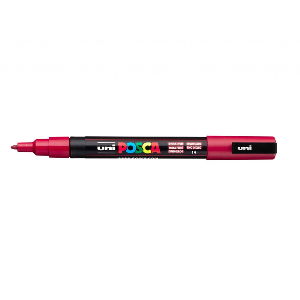 Uni POSCA PC-3M - Fine 0,9-1,3mm - 14 Dark Red