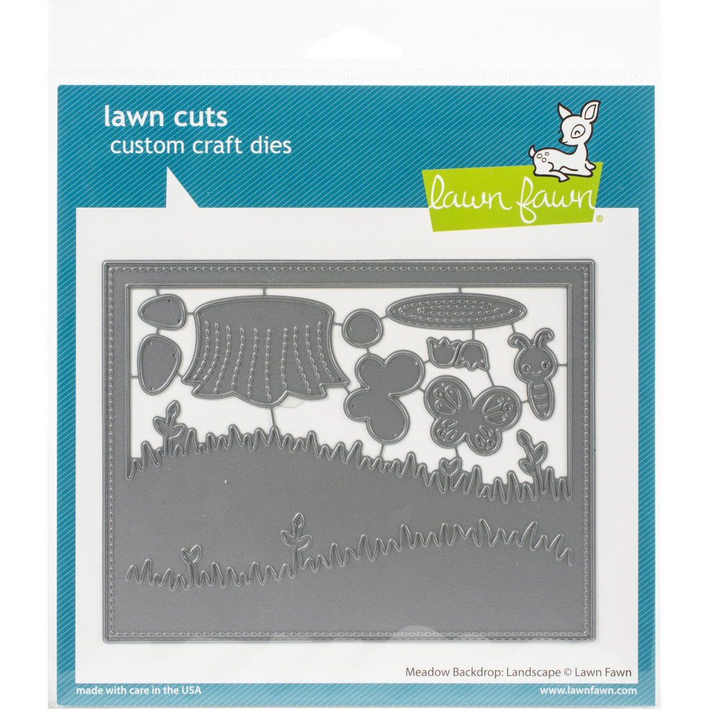 Lawn Cuts Die - Meadow Backdrop: Landscape
