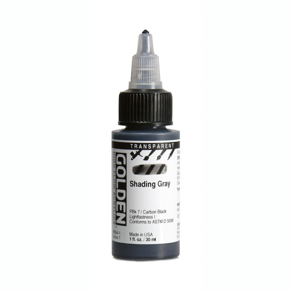 Golden High Flow Acrylics 30ml - Transp. Shading Gray