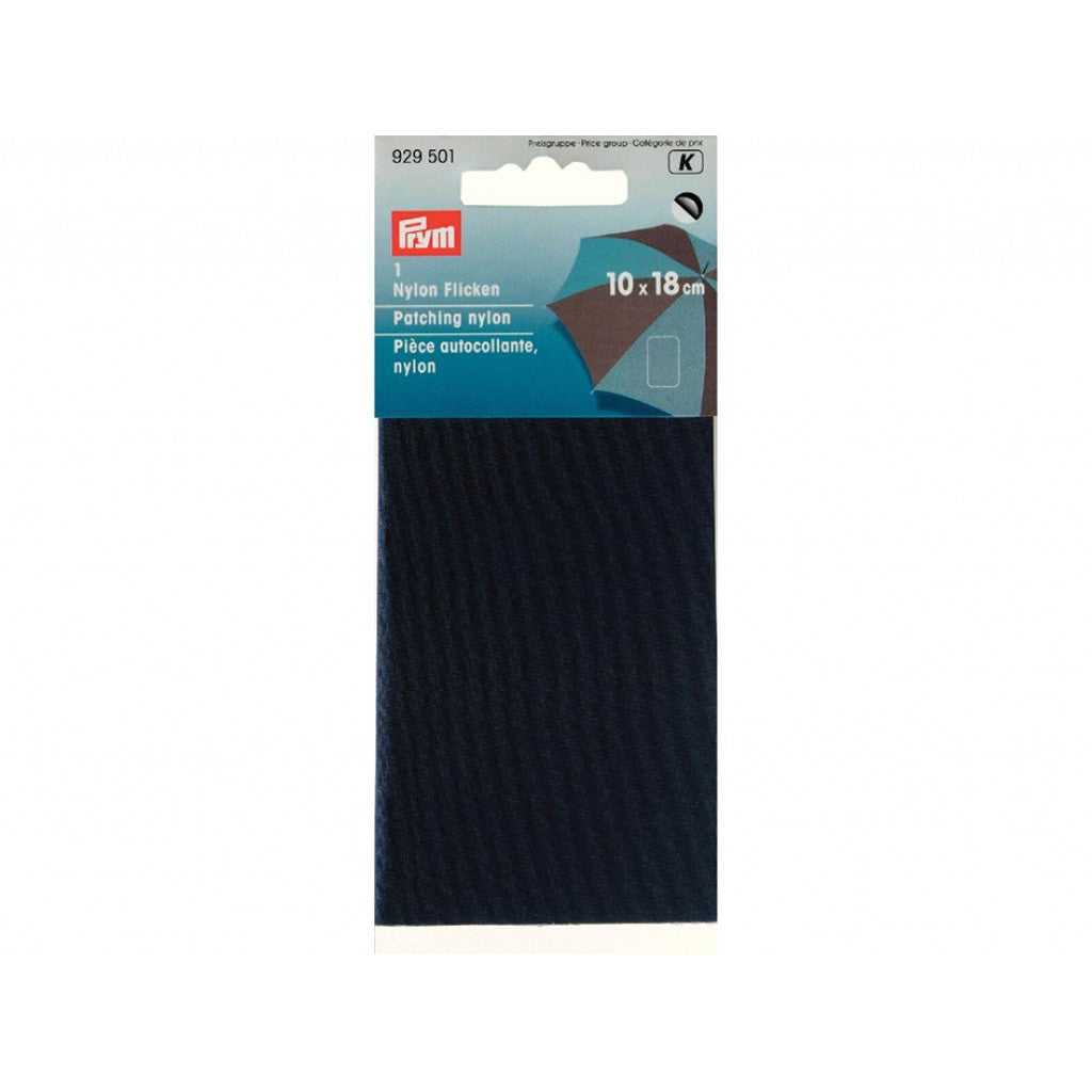 Prym Reparasjonsstoff Nylon selvklebende 6,5x14cm - Marine