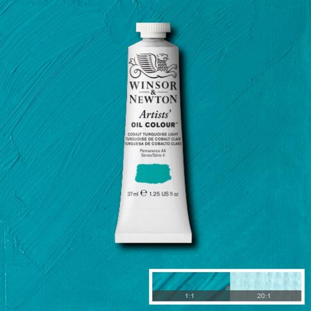 W&N - Artists Oil 37ml - 191 Cobalt Turquoise Light