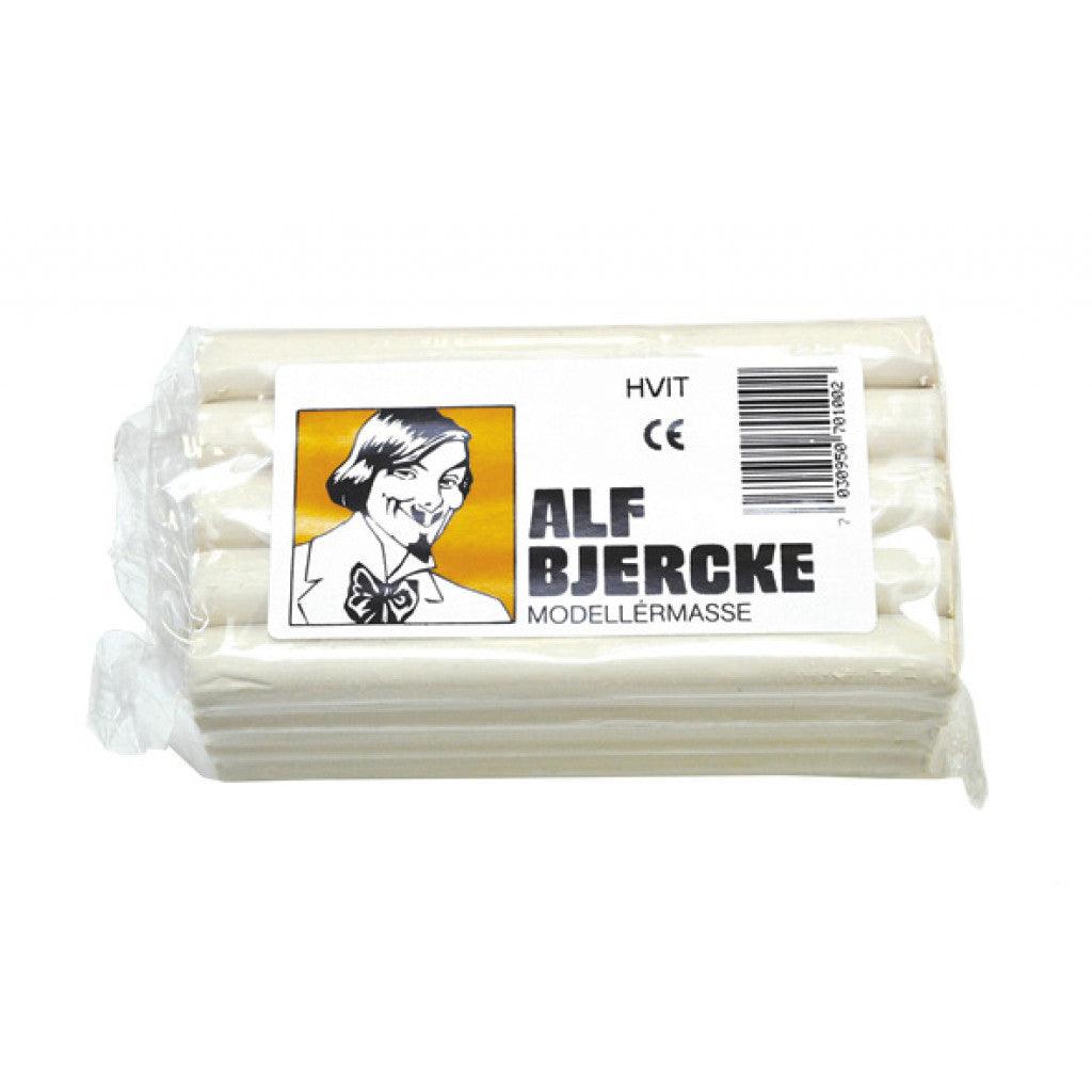 Alf Bjercke Modellermasse Hvit - HobbyHimmelen