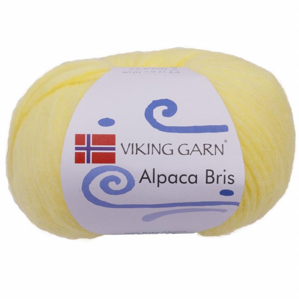 Alpaca Bris - 340 Lys Gul - HobbyHimmelen