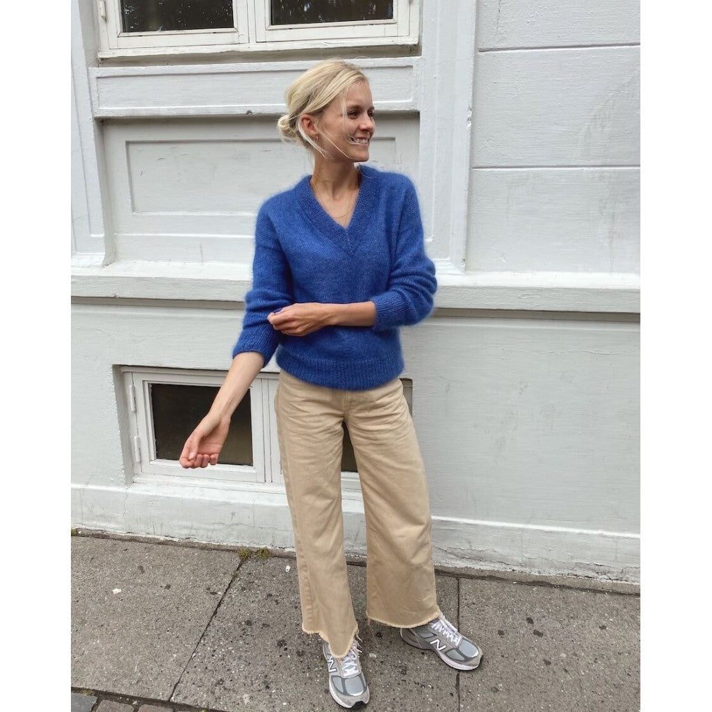 Mønster PetiteKnit - Stockholm Sweater V-Neck
