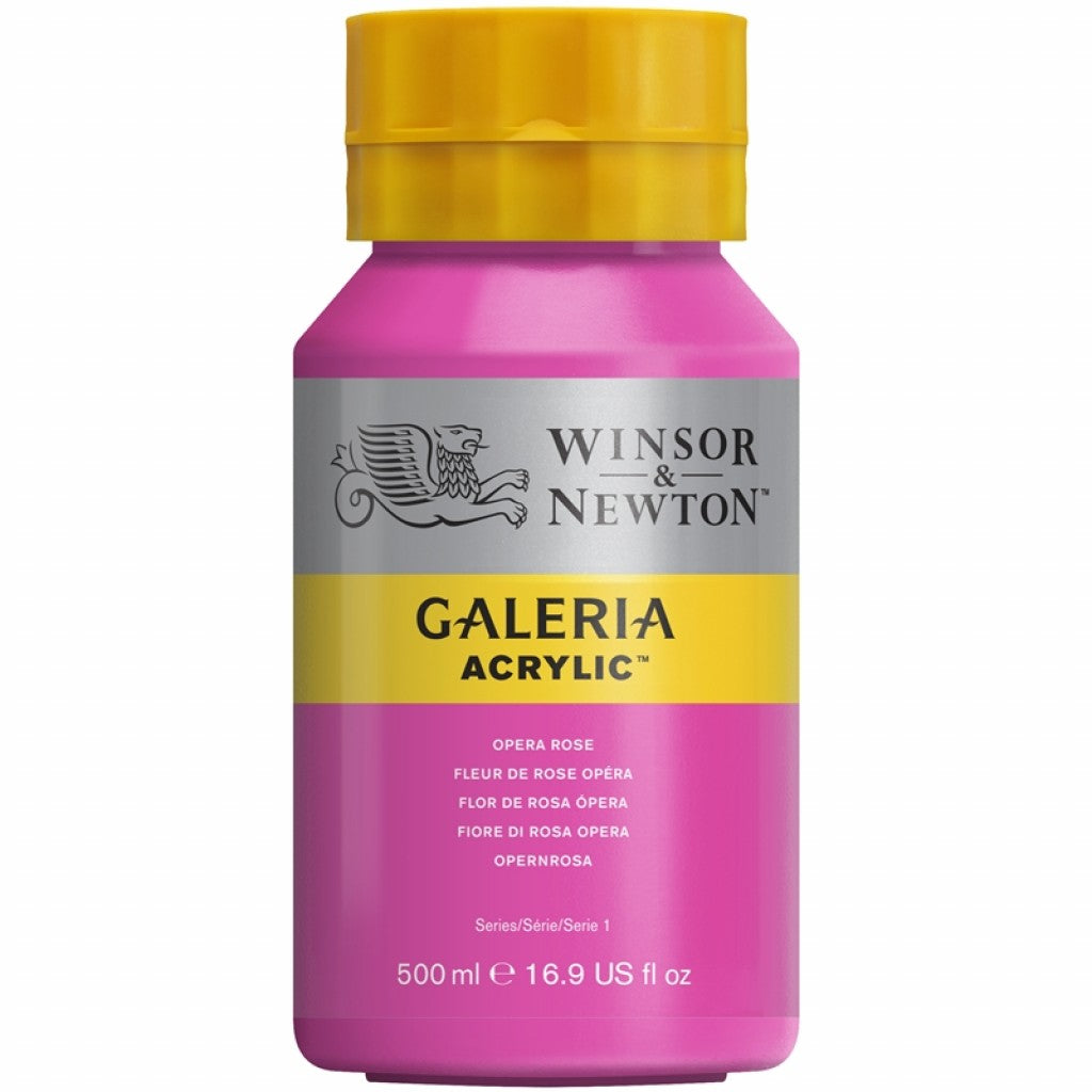W&N - Galeria Acrylic 500ml - 448 Opera Rose