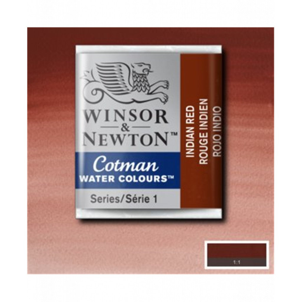 W&N - Cotman Water Colour HP - 317 Indian Red