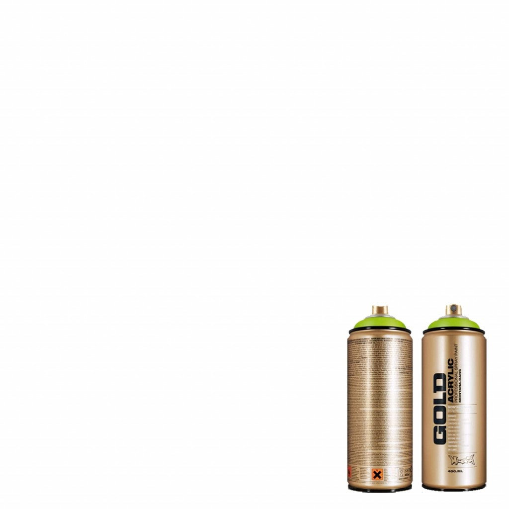 Montana - Gold 400ml - F9100 Fluorescent Disco White
