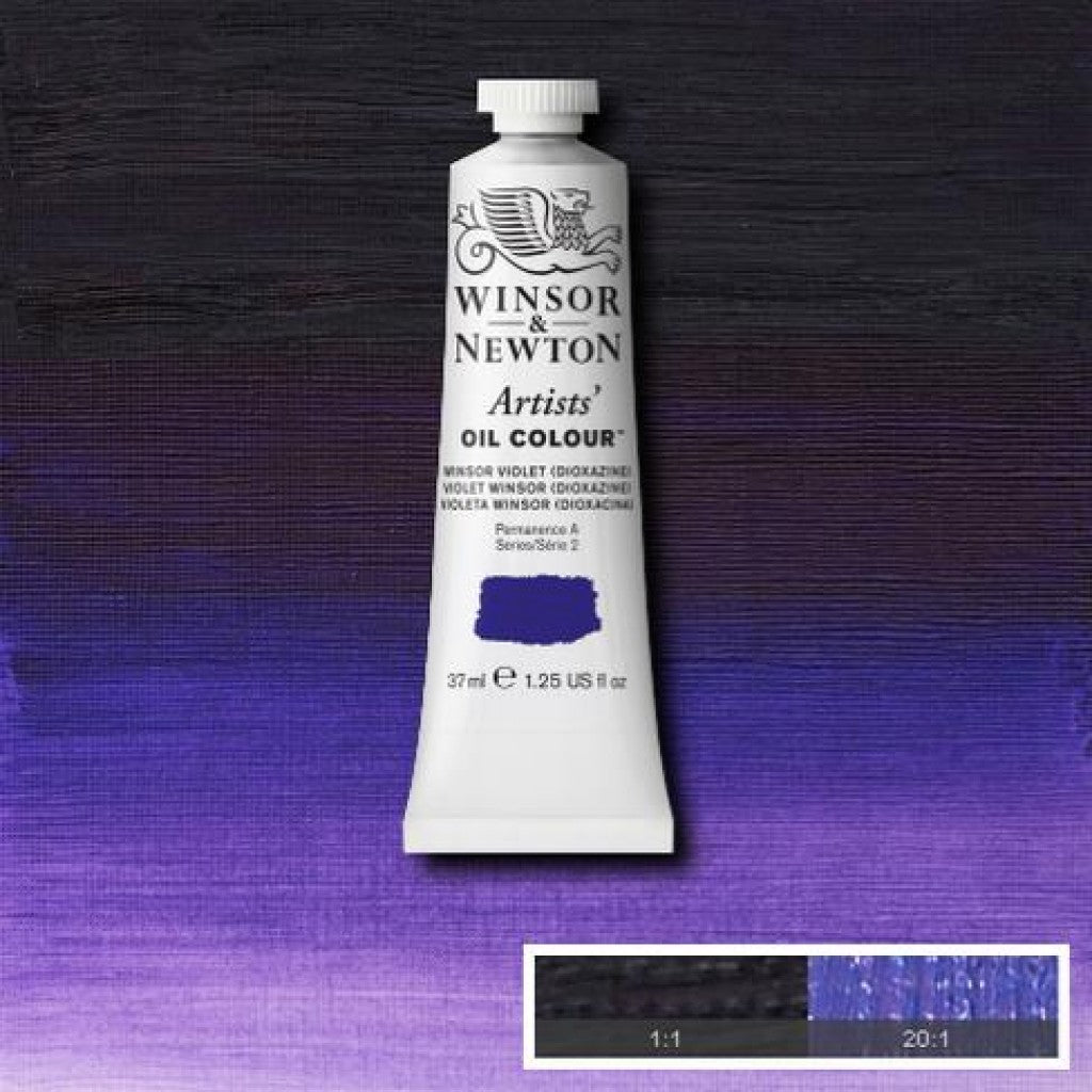 W&N - Artists Oil 37ml - 733 Winsor Violet(Dioxazine)