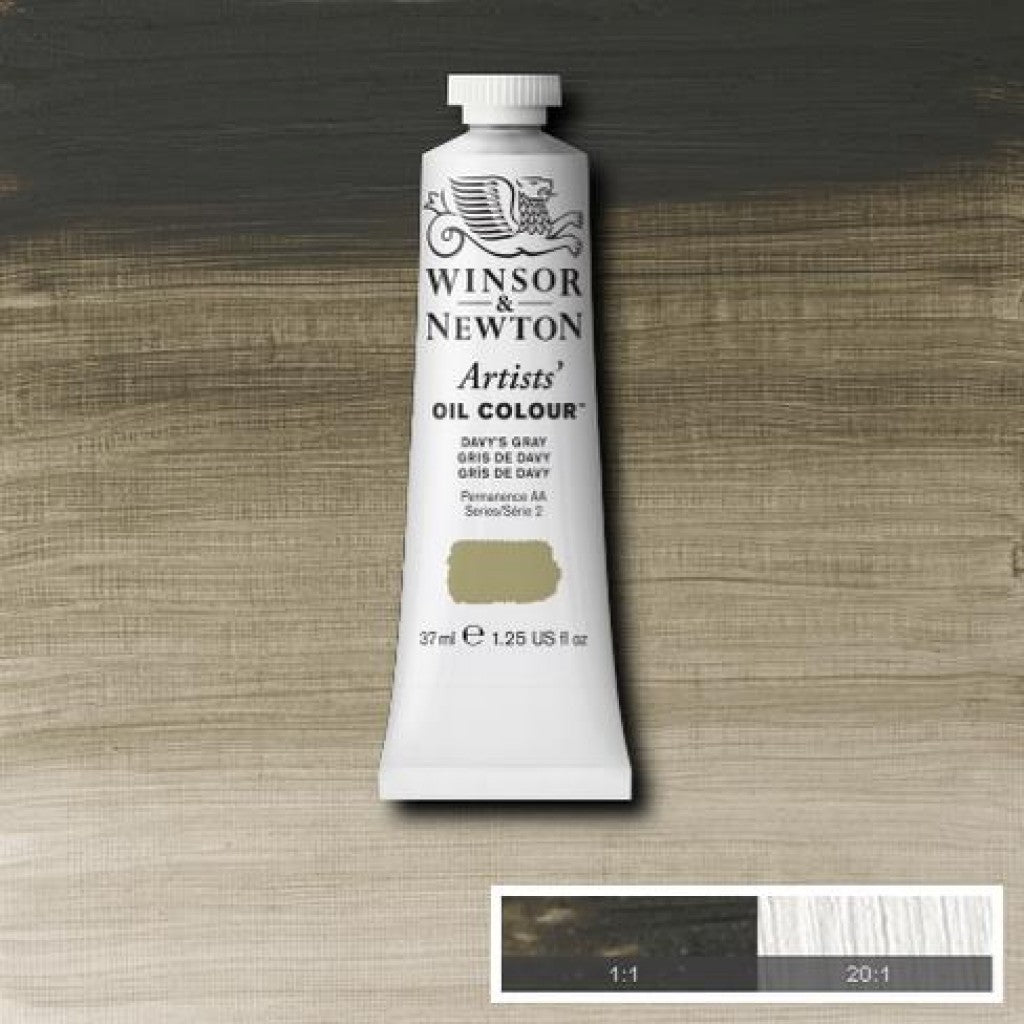 W&N - Artists Oil 37ml - 217 Davys Gray