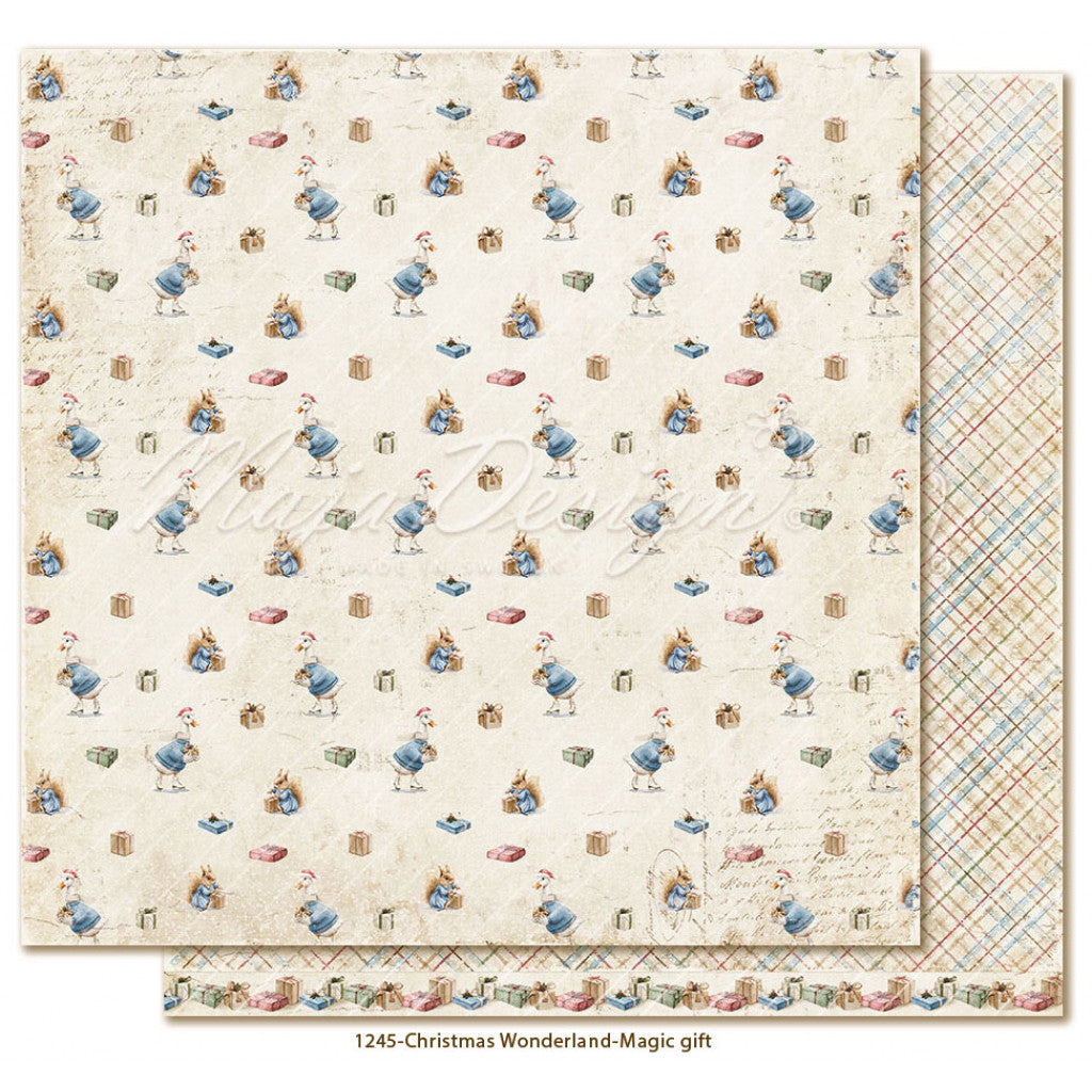 Maja Design Mønsterark 12x12 Christmas Wonderland - Magic Gift