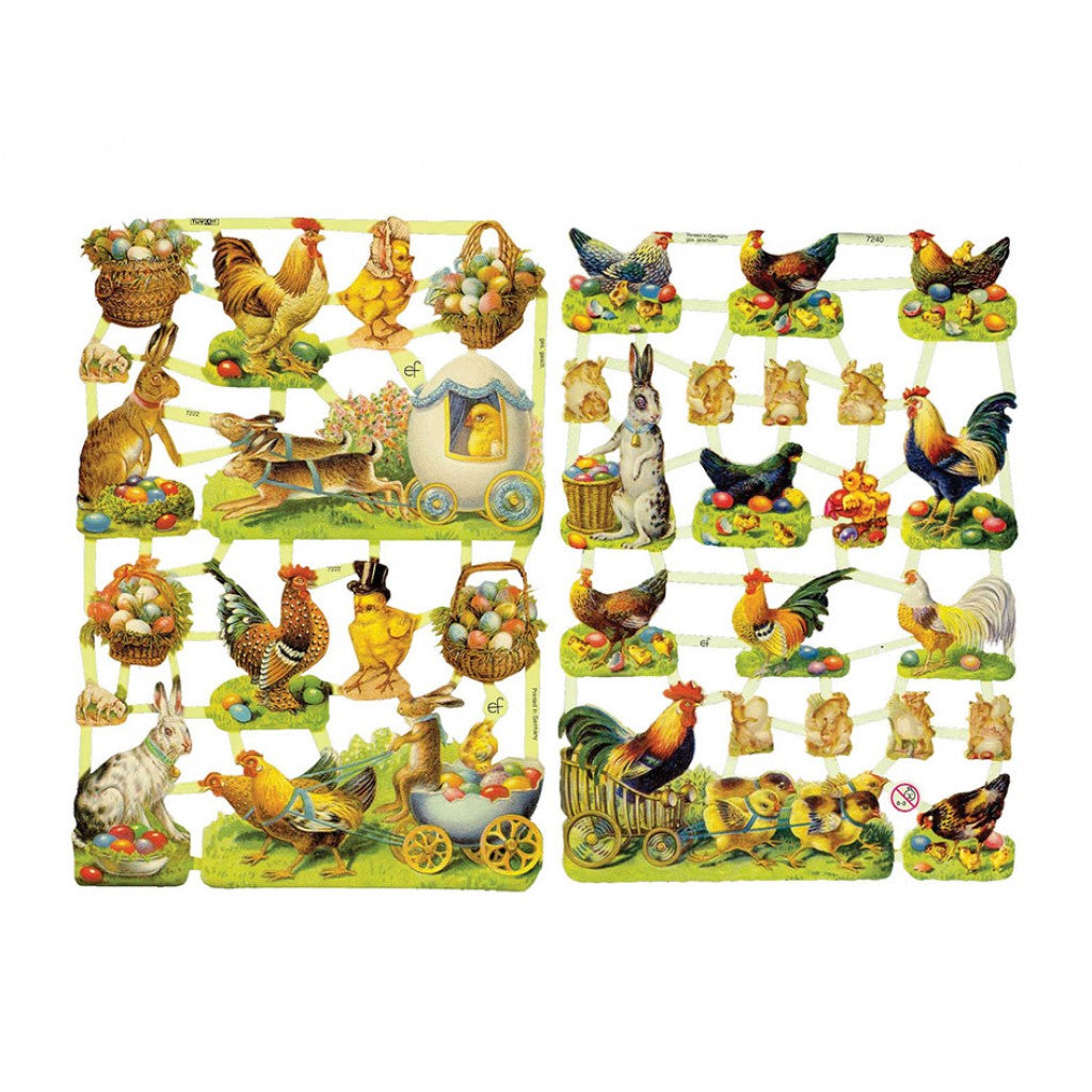 Glansbilder Påskemotiv 1