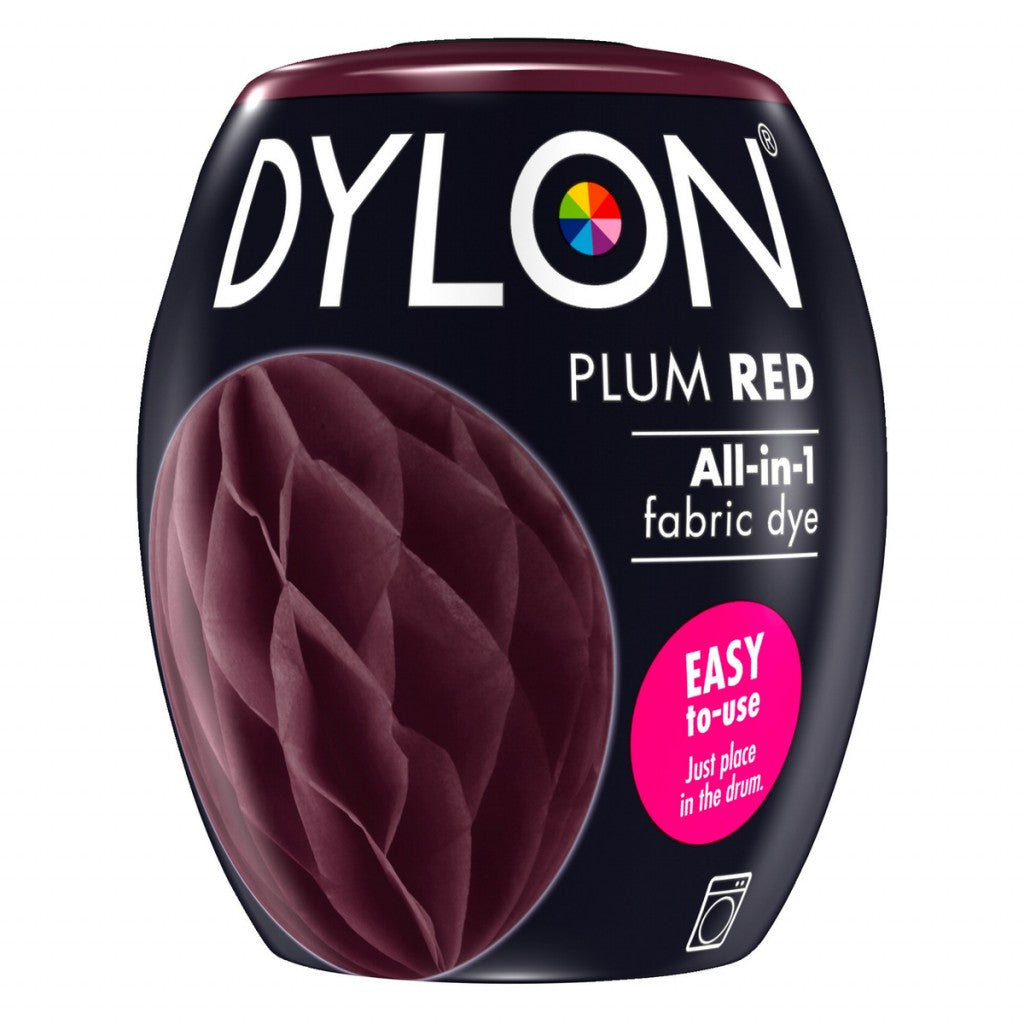 Dylon Pod Tekstilfarge - Plum Red